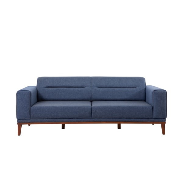 Ciemnoniebieska rozkładana sofa 223 cm Liones – Artie