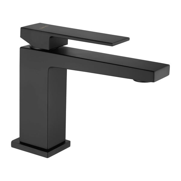 Bateria umywalkowa stojąca w kolorze matowej czerni Latus – Sapho