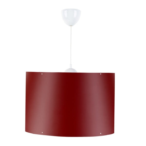 Czerwona lampa wisząca Ayudi Rojo, ⌀ 25 cm