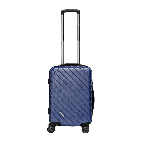 Niebieska walizka podróżna Packenger Atlantico, 36 l