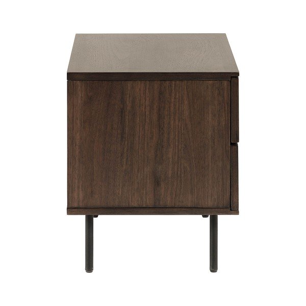 Szafka nocna w dekorze drewna orzecha Kave Home Cutt-image-3