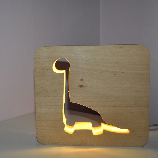 Lampka dziecięca Creative Gifts Dinosaur-image-1