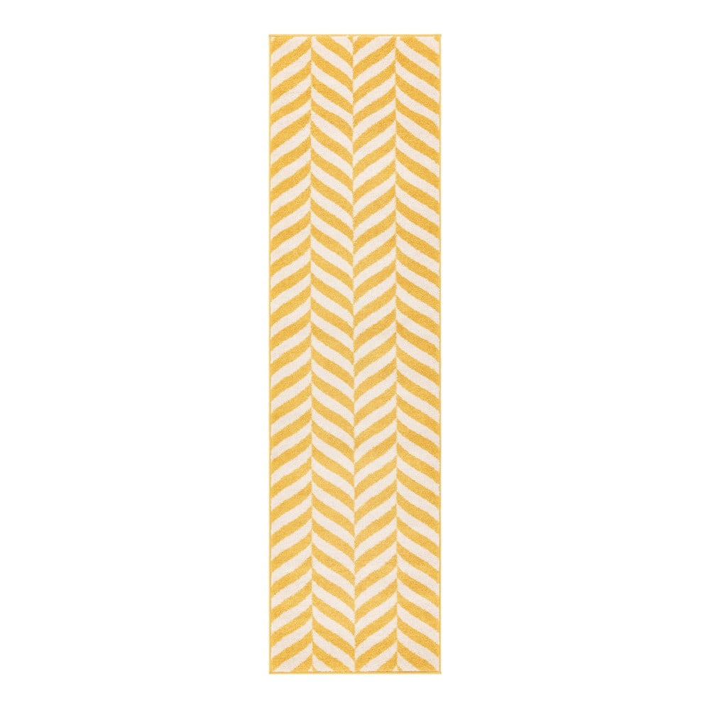 Żółty dywanik 240x66 cm Muse - Asiatic Carpets