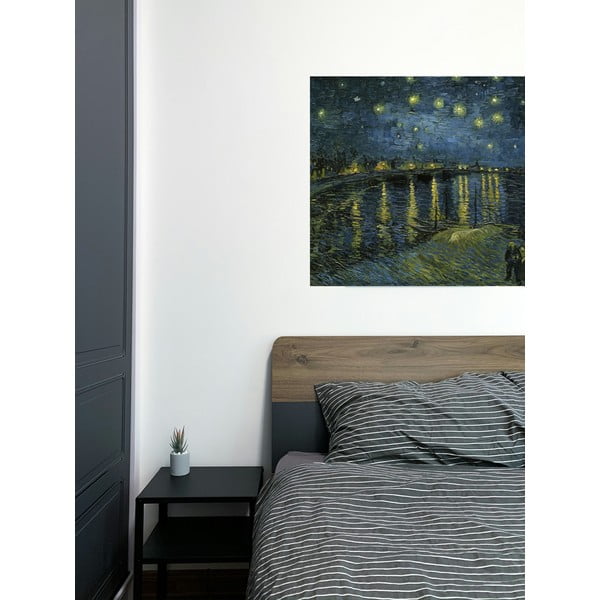 Obraz – reprodukcja 90x70 cm The Starry Night, Vincent van Gogh – Fedkolor-image-1