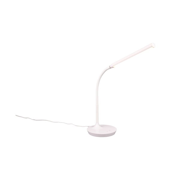 Biała lampa stołowa LED (wys. 38 cm) Toro – Trio