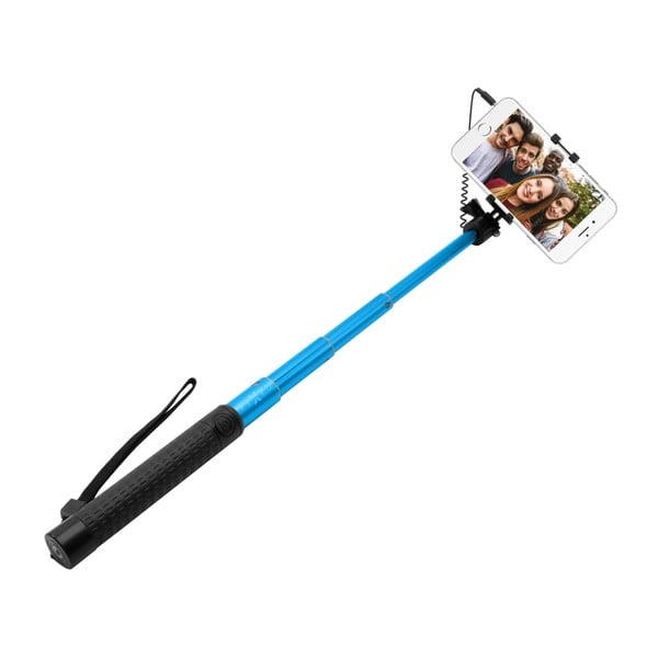 Selfie stick FIXED, niebieski