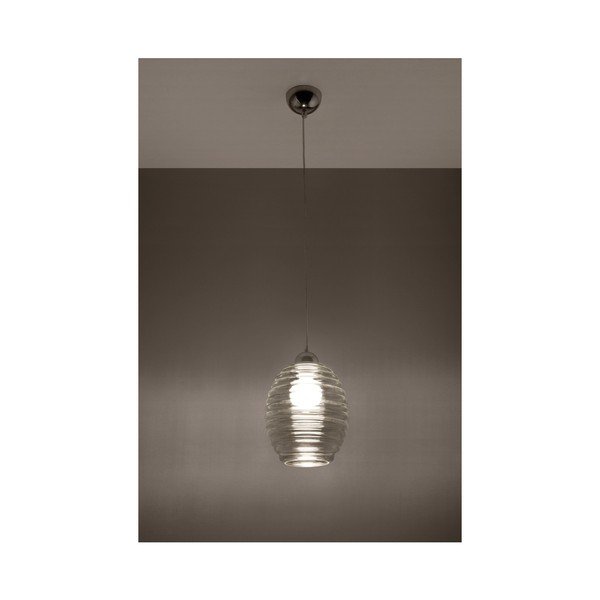 Lampa wisząca Sollux Perla Graphite-image-1