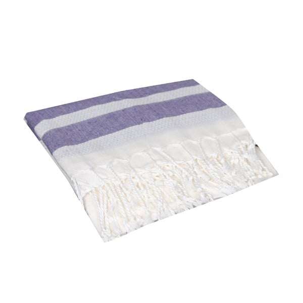 Ręcznik hammam Mimoza Purple, 90x190 cm