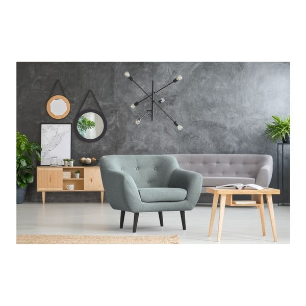 Miętowy fotel Mazzini Sofas Piemont-image-4