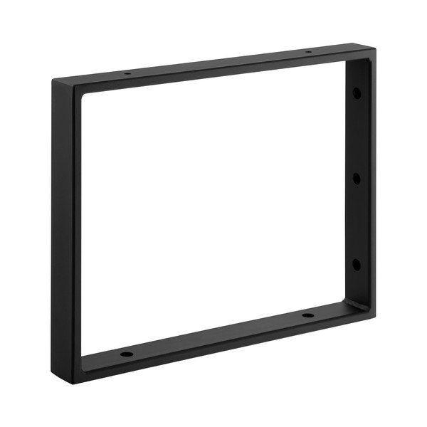 Czarny stalowy stelaż pod blat 35x4 cm – Sapho