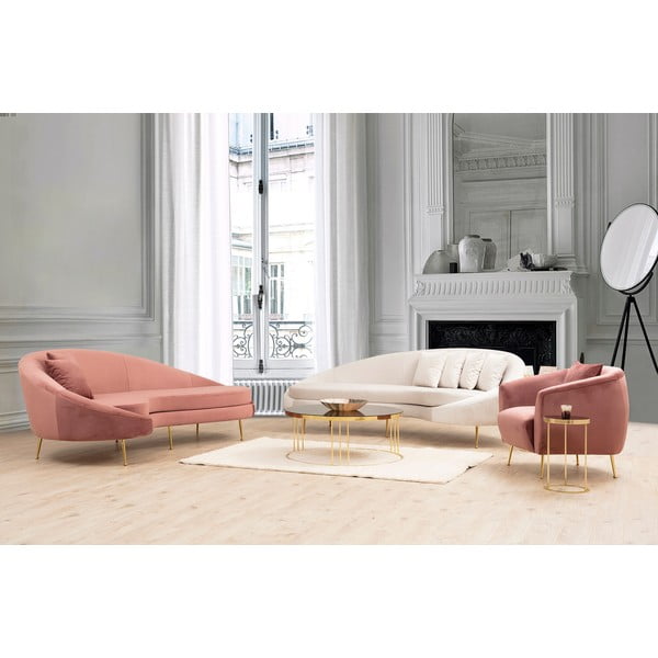 Kremowa sofa 255 cm Eses – Artie-image-4