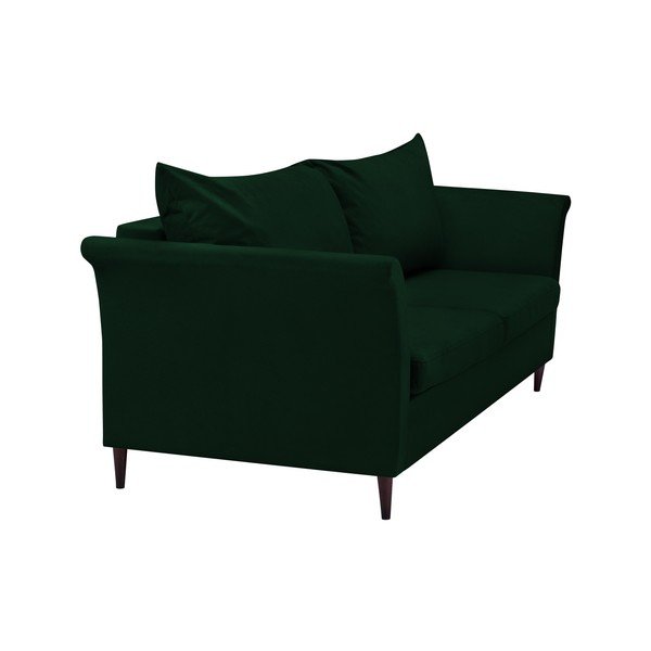 Zielona rozkładana sofa ze schowkiem Mazzini Sofas Pivoine-image-3