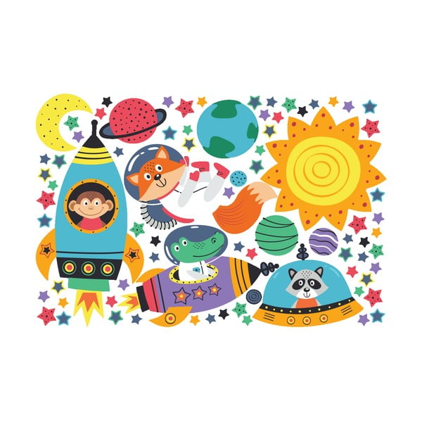 Dziecięce naklejki ścienne Ambiance Space-image-4