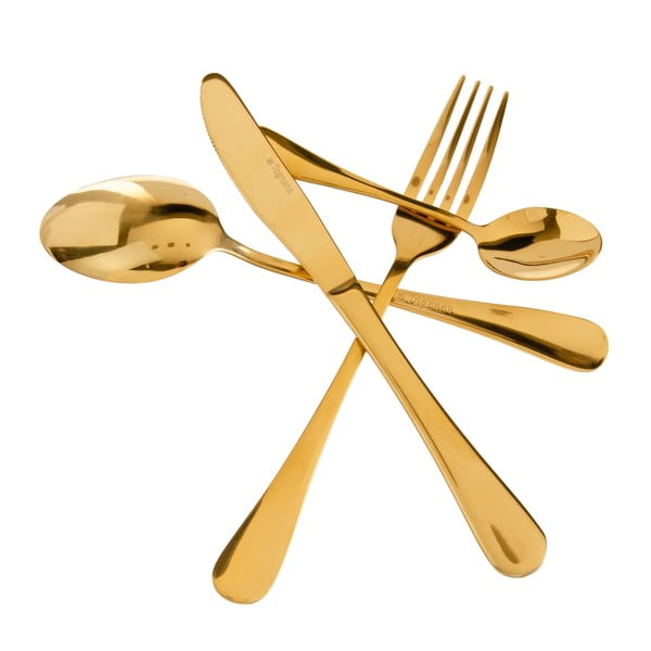 Sztućce ze stali nierdzewnej w kolorze złota 24 zł. – Ixia-image-2