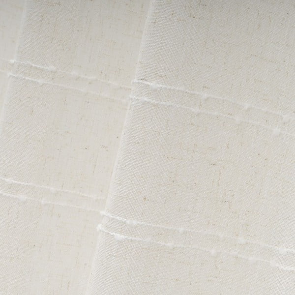 Białobeżowa zasłona z mieszanki lnu 140x260 cm Nodes – Casa Selección-image-4