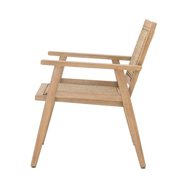 Drewniany fotel ogrodowy w naturalnym kolorze Sorrento – Bloomingville-image-3