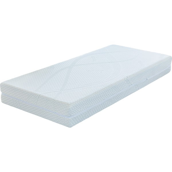 Średnio twardy piankowy materac 90x200 cm Blue magic – Materasso