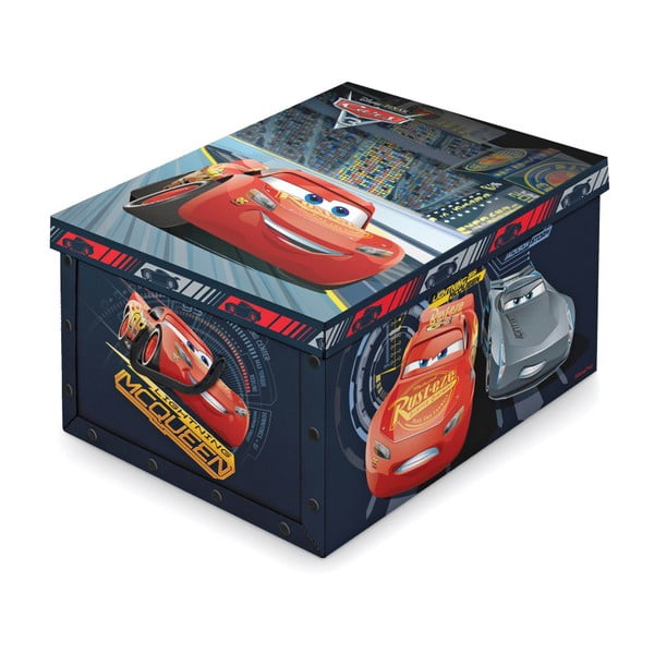 Pudełko na zabawki Auta Domopak Cars, 24x39 cm