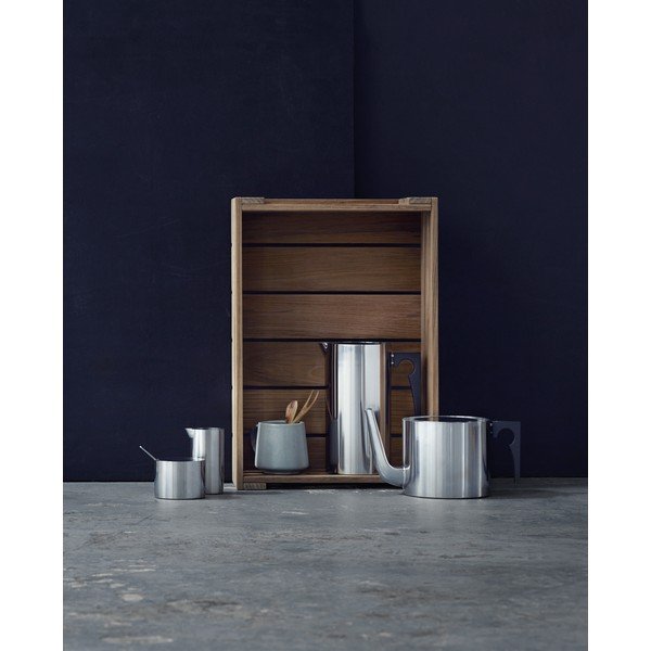 Dzbanek do herbaty ze stali nierdzewnej w kolorze srebra 1,25 l Arne Jacobsen – Stelton-image-2