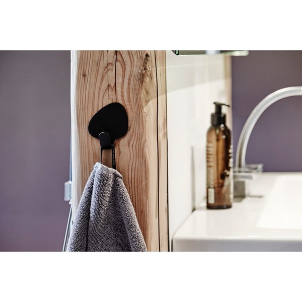 Czarne stalowe haczyki zestaw 2 szt. Curve M Nupo – LIND DNA-image-1