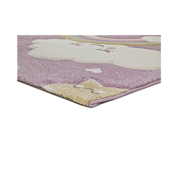 Fioletowy dywan dziecięcy odpowiedni na zewnątrz Universal Toys Lilac, 120x170 cm-image-2