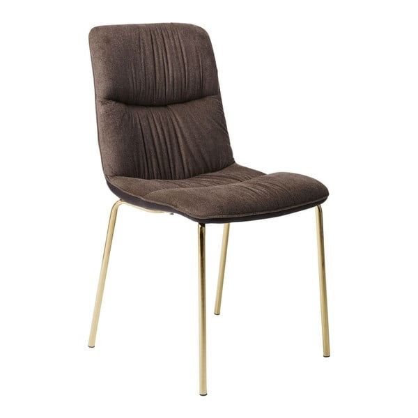 Ciemnobrązowe krzesło do jadalni Kare Design Vegas Forever