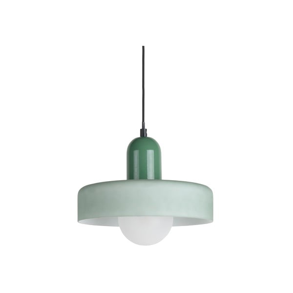 Zielona lampa wisząca ø 25 cm Opaco Grato – Leitmotiv-image-2