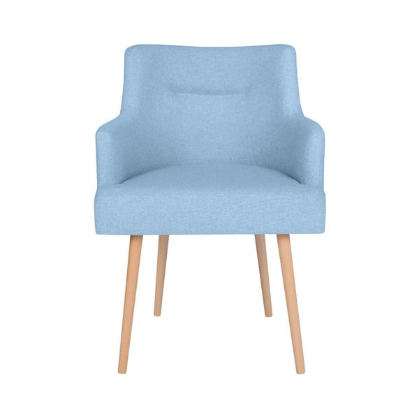Jasnoniebieske krzesło do jadalni Cosmopolitan Design Venice