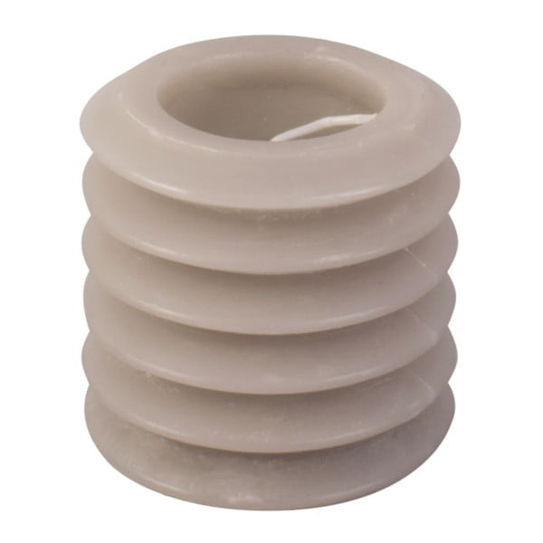 Szara świeczka PT LIVING Layered, wys. 7,5 cm-image-2