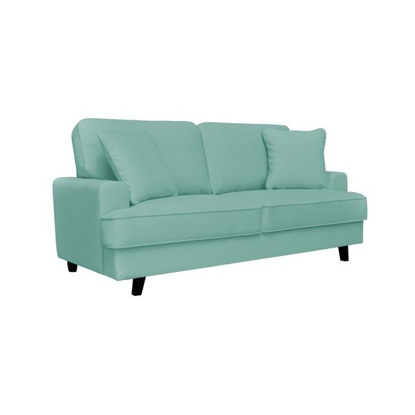 Miętowa sofa 2-osobowa Cosmopolitan design Berlin-image-1