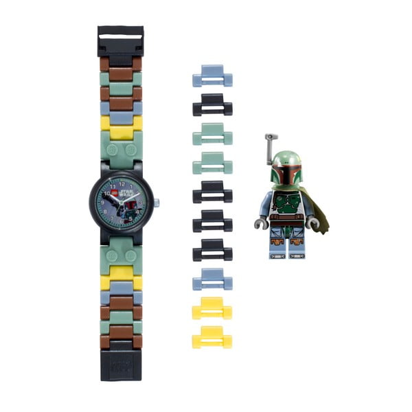 Zegarek z figurką LEGO® Star Wars Boba Fett