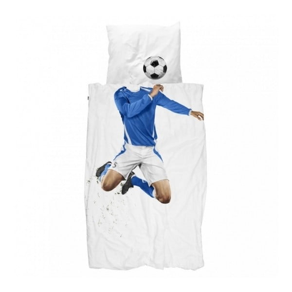 Pościel Snurk Soccer Champ Blue, 140 x 200 cm