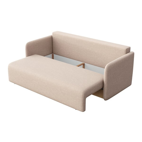 Beżowa rozkładana sofa 220 cm Chaum – Rodier-image-3
