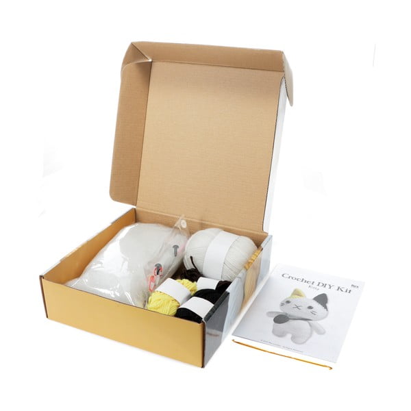 Zestaw kreatywny DIY Crochet Cat – Rex London-image-3