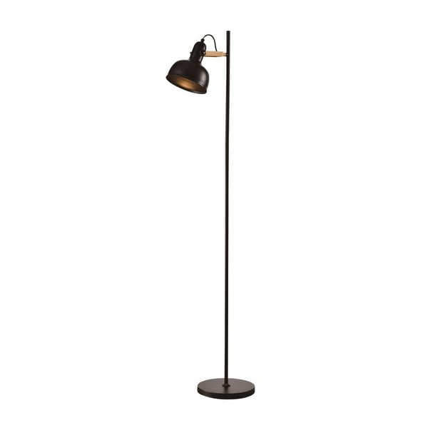 Czarna lampa stojąca (wysokość 155 cm) Reno – Candellux Lighting