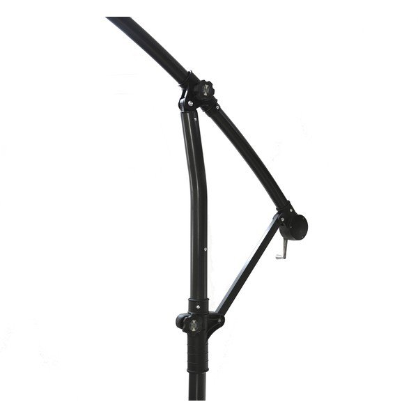 Szary parasol ogrodowy ø 300 cm Free Pole – Rojaplast-image-2
