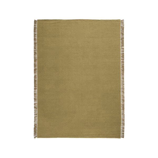 Zielony chodnik z mieszanki bawełny tkany ręcznie 80x150 cm Channa – Jotex