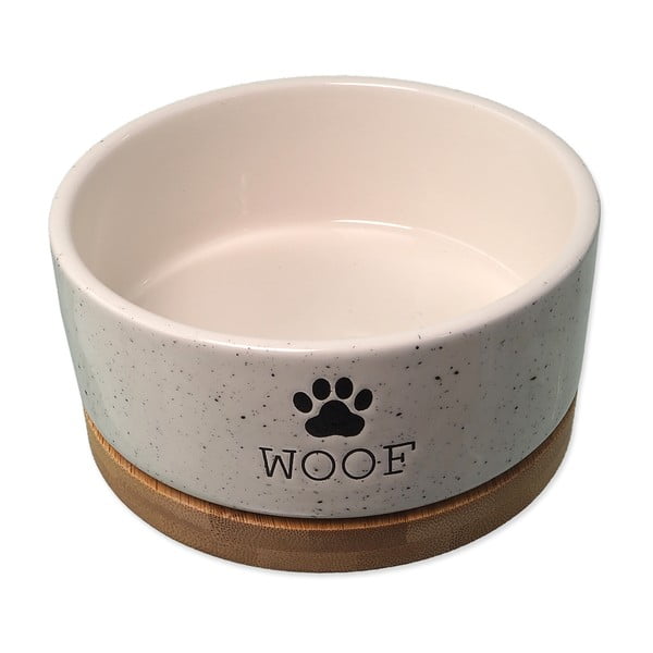 Miska ceramiczna ø 13 cm Dog Fantasy WOOF – Plaček Pet Products