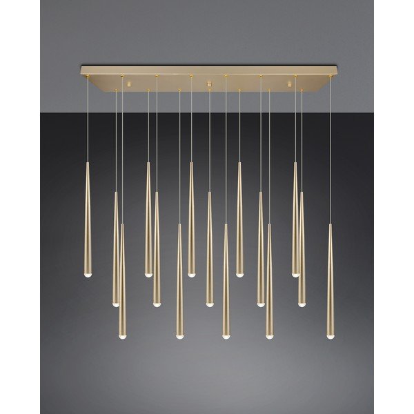 Lampa wisząca LED w kolorze złota Cala – Trio Select-image-1