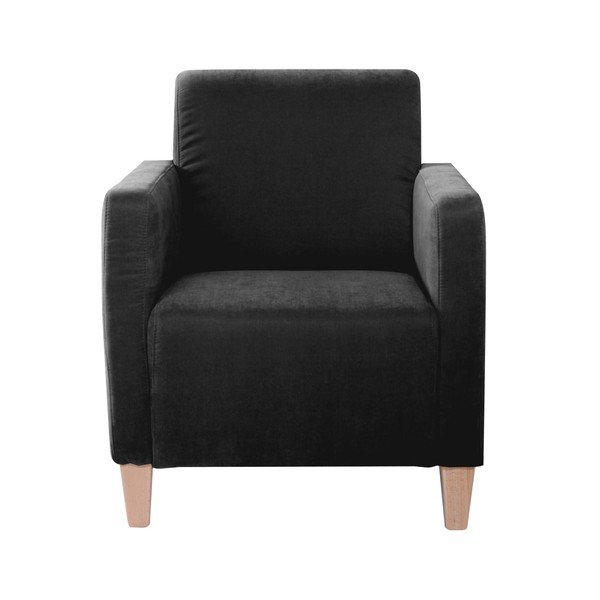 Czarny fotel Max Winzer Milla Velor-image-4