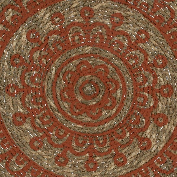 Mata stołowa z hiacyntu wodnego ø 38 cm Mandala – Ixia-image-2