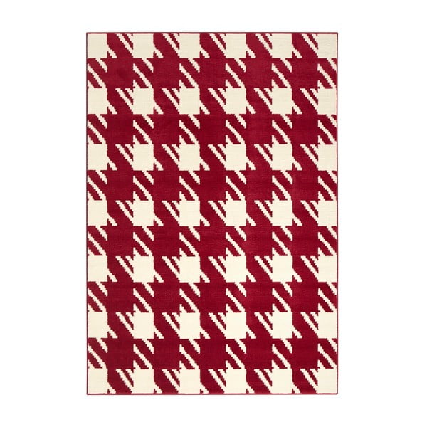 Czerwony dywan Designela, 160x225 cm