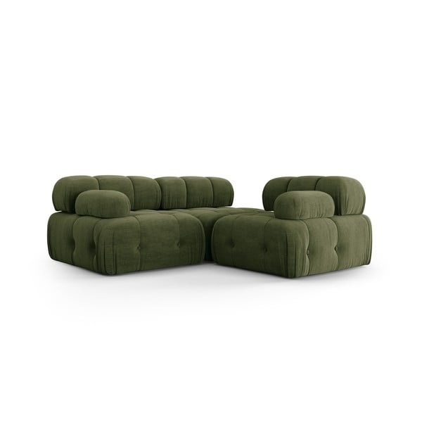 Ciemnozielona sofa 288 cm Ferento – Cosmopolitan Design-image-4