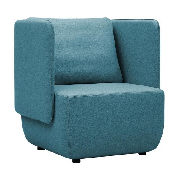 Turkusowy fotel Softline Opera Low-image-2