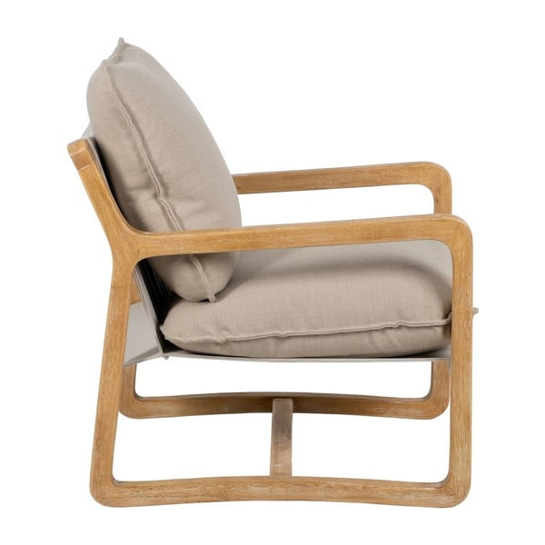 Beżowo-naturalny fotel – Ixia-image-2