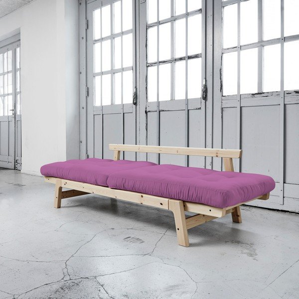 Sofa rozkładana Karup Step Natural/Taffy Pink-image-3