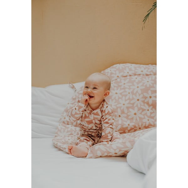 Różowa mata do zabawy dla dzieci Blash Daisies – Malomi Kids-image-1