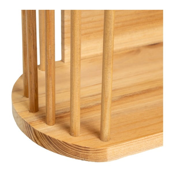 Półka na zdjęcia z litego drewna topolowego 60 cm Aspen – Casa Selección-image-3