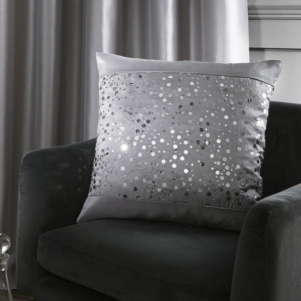 Poduszka dekoracyjna 43x43 cm Glitzy Sequin – Catherine Lansfield-image-1