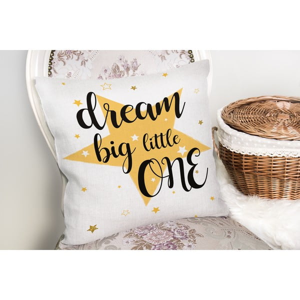 Dziecięca poszewka na poduszkę 43x43 cm Dream Big – Mila Home-image-1